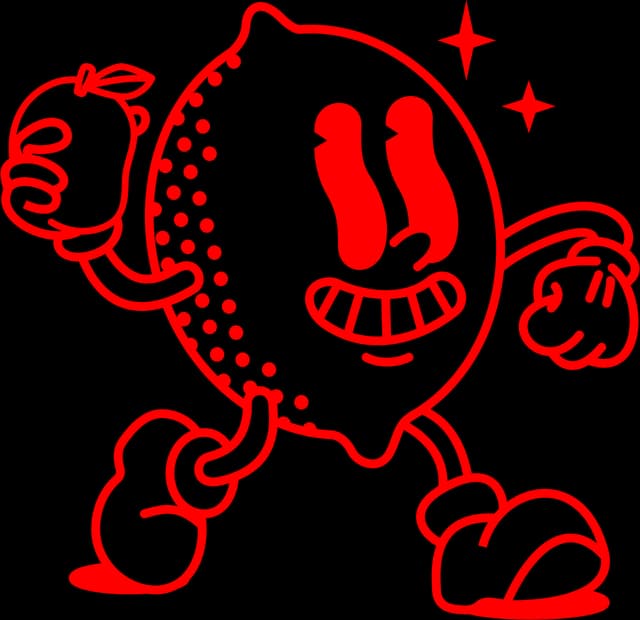 Mango Citrus red mascot